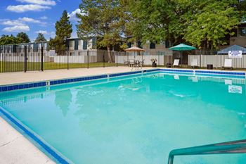 Heated swimming pool